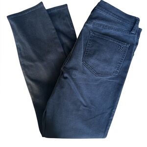 Tory Burch 5-pocket Style Jeans in Dark Blue Size 27